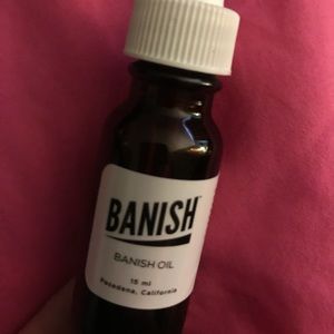 Brand new vitamin C oil from Banish